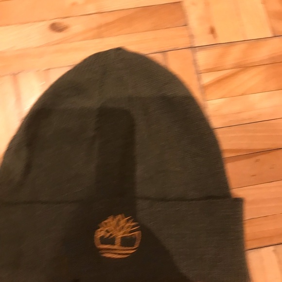Timberland Kids Olive Beanie - Picture 1 of 3